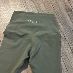 Halio Forest Green Leggings - Size S